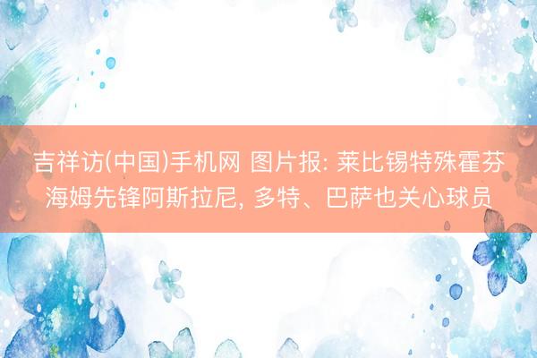 吉祥访(中国)手机网 图片报: 莱比锡特殊霍芬海姆先锋阿斯拉尼， 多特、巴萨也关心球员
